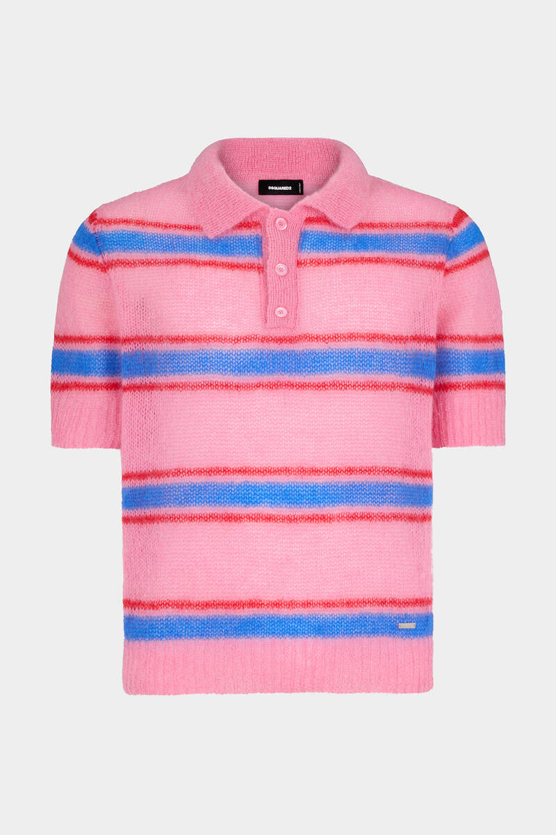 Knit Polo Shirt número de imagen 1