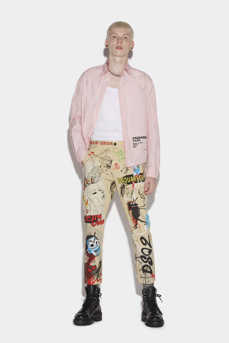 Street Art Hockney Trousers image number 1