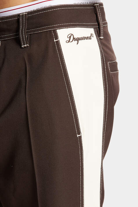 Contrasting Stitching Trousers image number 4