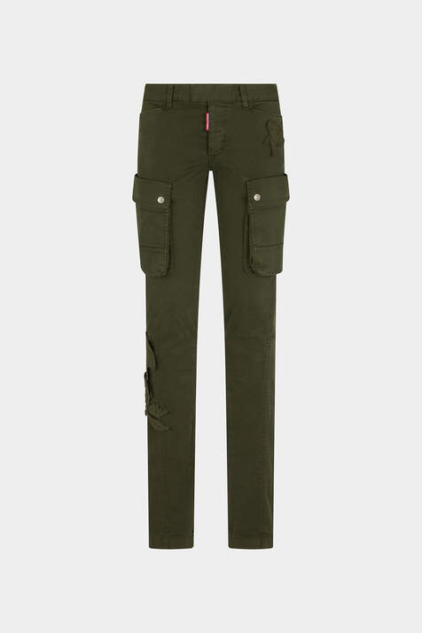Blossom Patch Flare Sexy Cargo Pants 画像番号 3