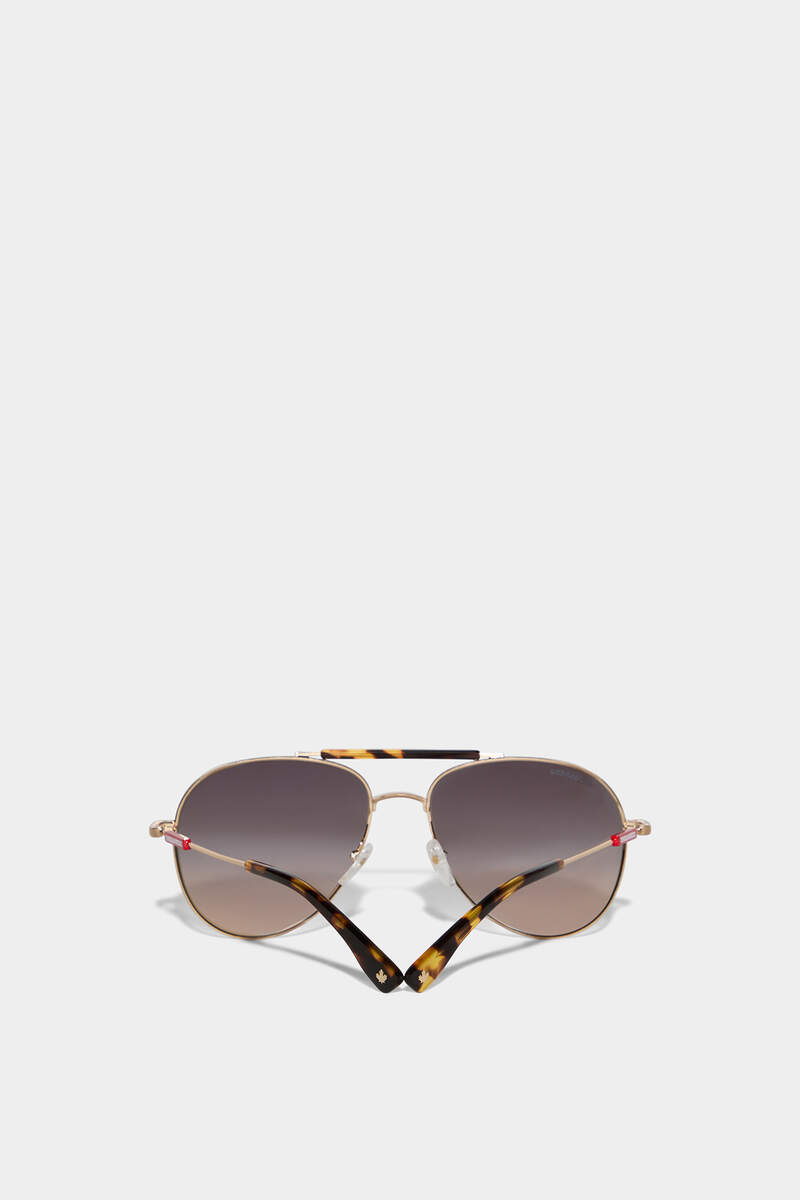 Dynamic Gold Sunglasses image number 3