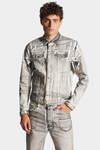 Icon White Coal Wash Dan Jeans Jacket immagine numero 3