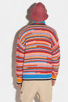 Round Neck Striped Pullover image number 2