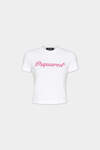 Pink Printed Lettering Mini Fit T-Shirt image number 1