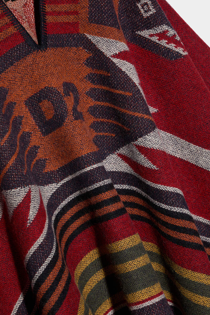 D2 Print Poncho image number 3