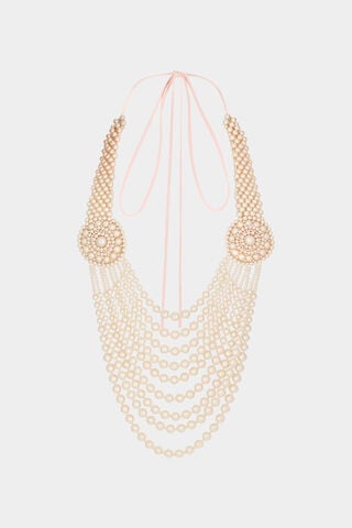 ErtË Style Nipple Cover Pearls Top