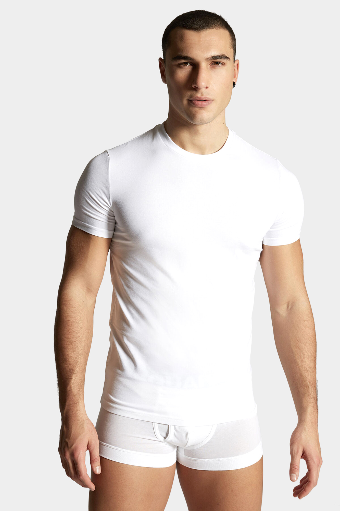 DSQUARED2 BASIC T-SHIRT TWIN PACK