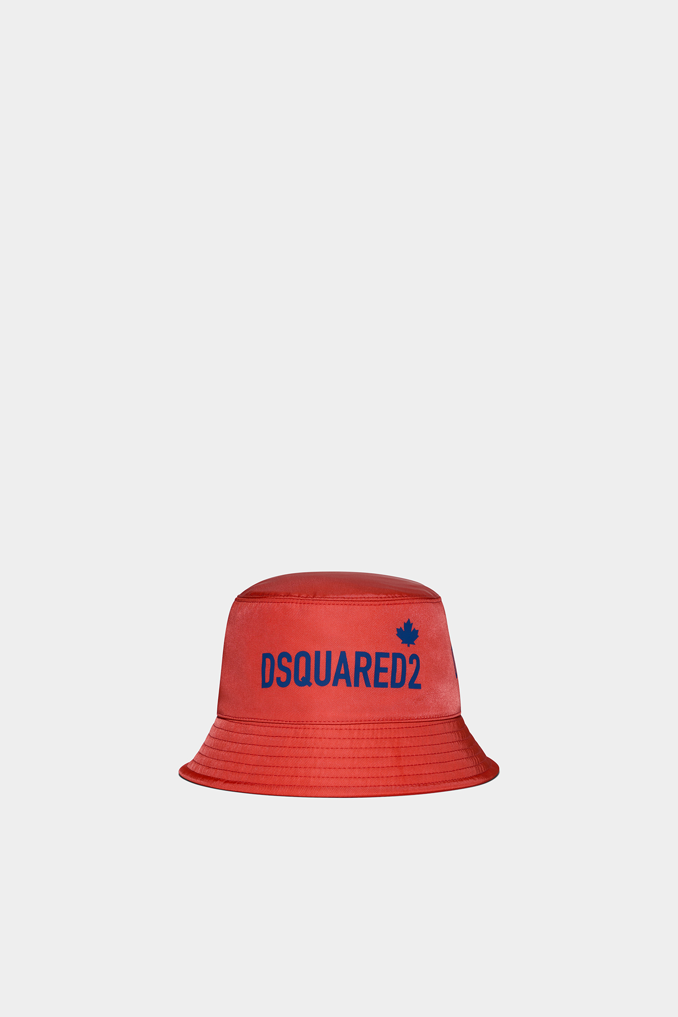 Dsquared2 Printed Nylon Bucket Hat In Red
